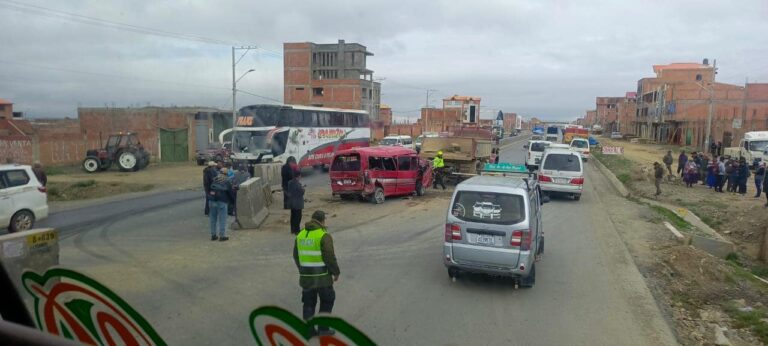 Triple colisión de motorizados deja dos heridos en la zona de San Roque