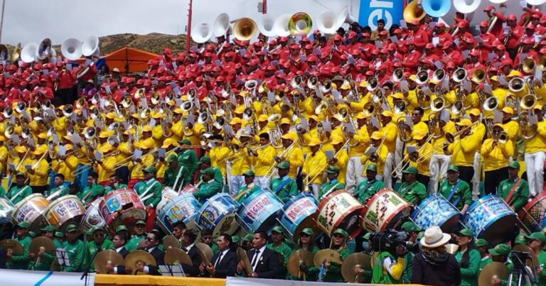 La XXII Festival de Bandas 2024 en Oruro reunió a 6.000 músicos