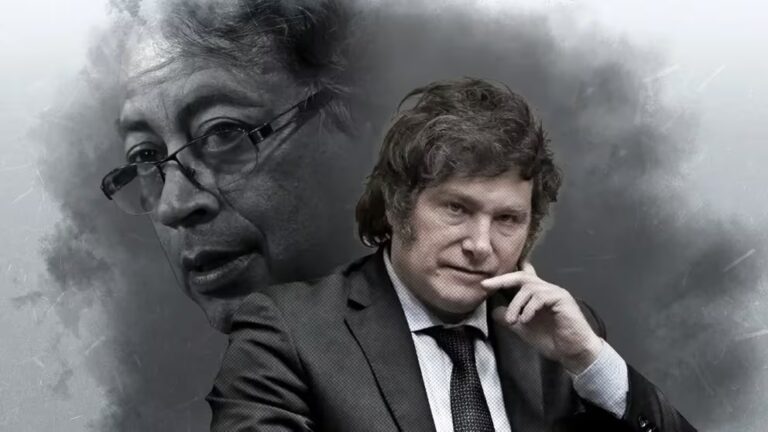 Javier Milei critica de nuevo a Gustavo Petro y le llama “asesino terrorista”