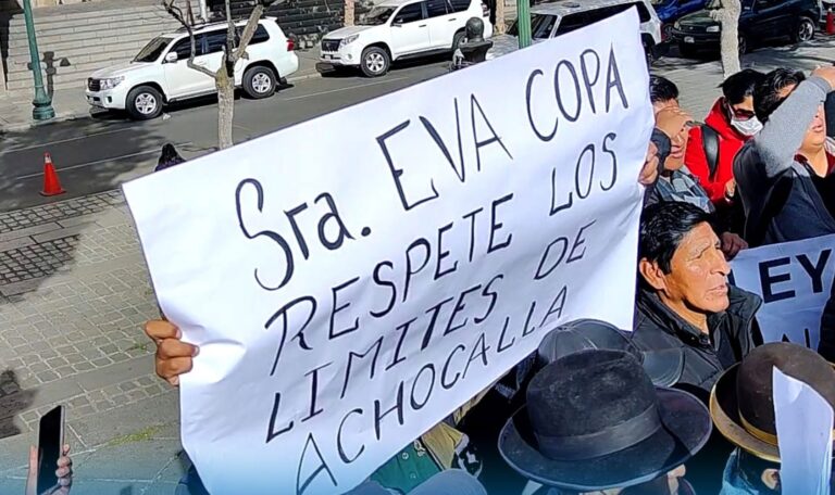 Municipio de Achocalla asegura defender legamente sus límites