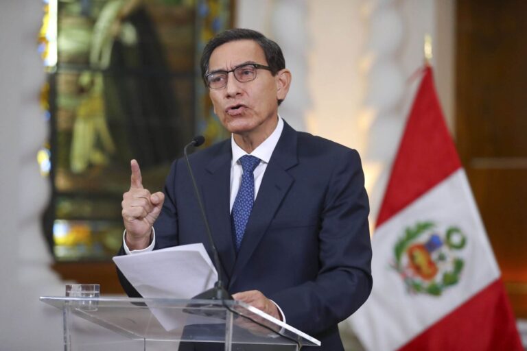 Perú: Deciden embargo de 7 propiedades de expresidente Martín Vizcarra